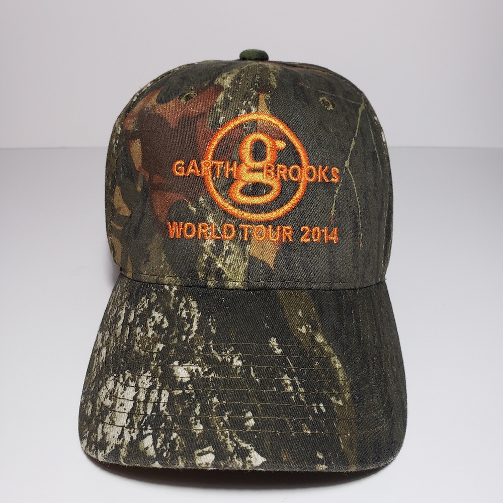 Mossy‎ Oak Garth Brooks World Tour 2014 Camo Adjustable Hat Cap